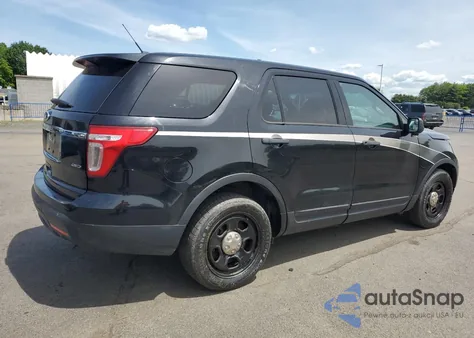 2015 Ford Explorer Police Interceptor z USA, uszkodzony, nr VIN 1FM5K8AT8FGA16059